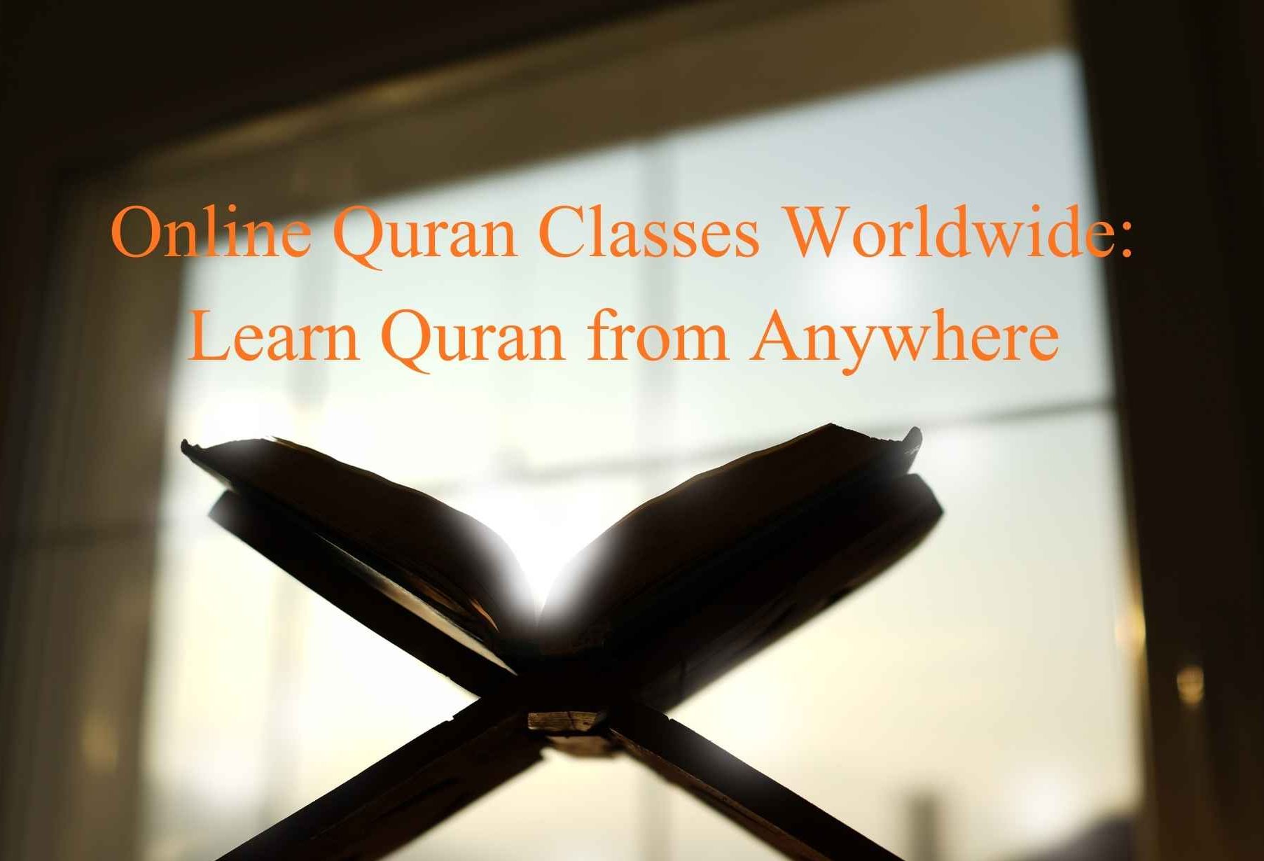 online Quran classes worldwide